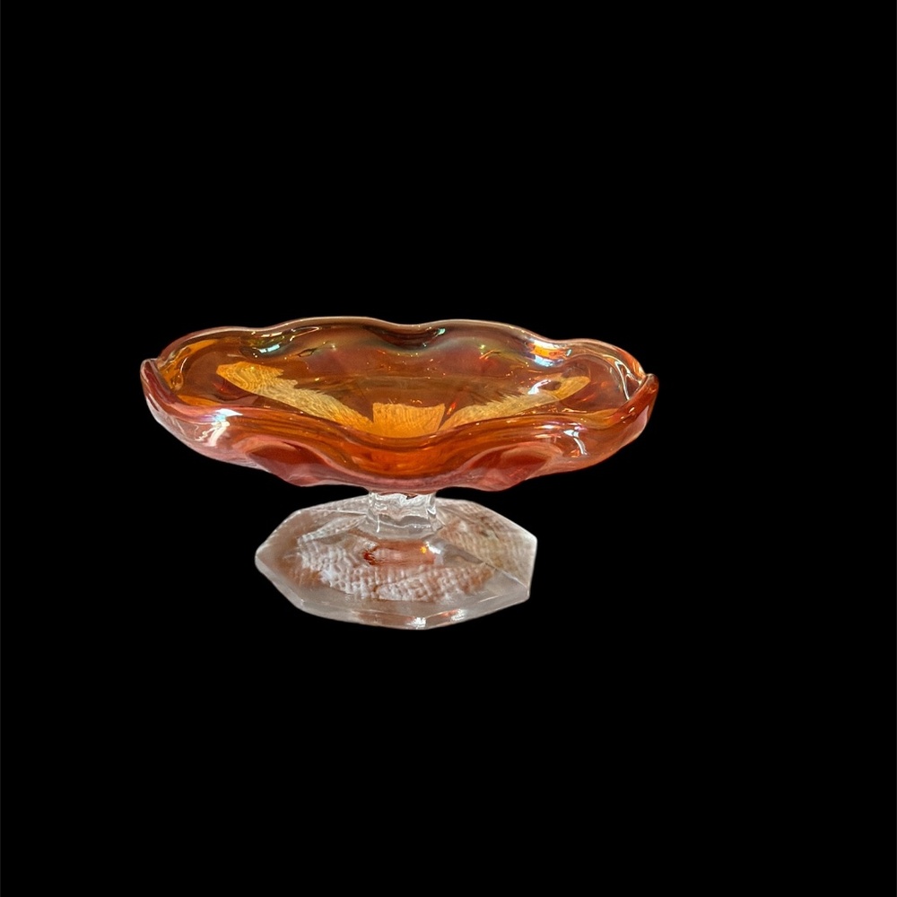 Vintage Marigold Carnival Glass